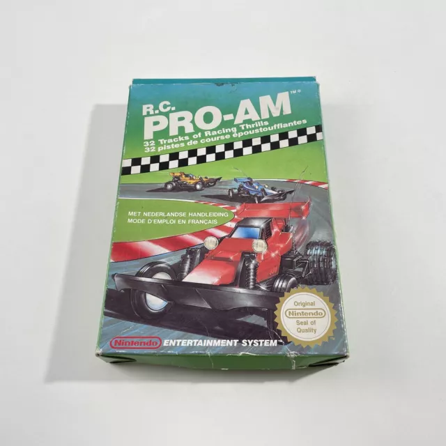 Nintendo NES Boîte Vide R.C. Pro-AM FAH Bon état jeu non inclus