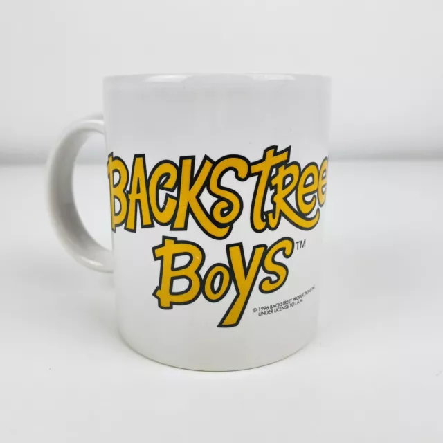 Backstreet Boys Tasse Cup Henkelbecher I.A.M 1996 Vintage 90s 90er Unbenutzt TOP