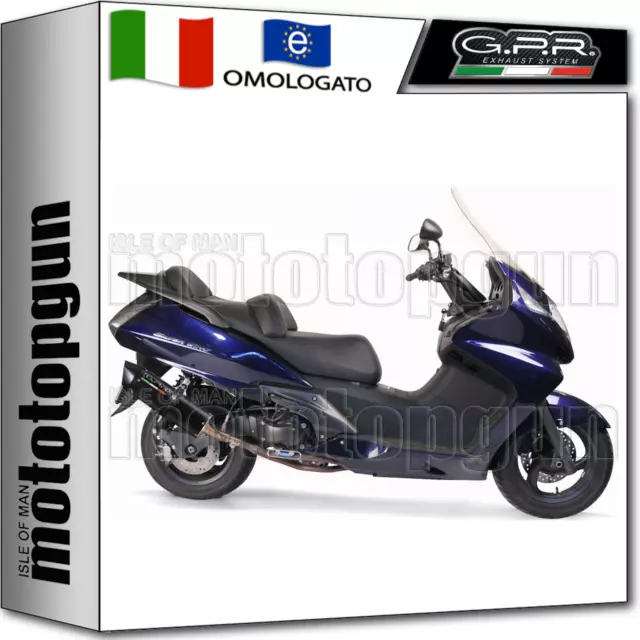 Gpr Scarico Hom Furore Nero Honda Silver Wing 400 2008 08 2009 09 2010 10