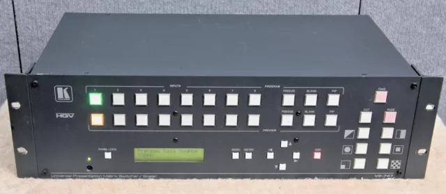 Kramer VP-747 Universal Presentation Matrix Switcher/Scaler Very Nice Working