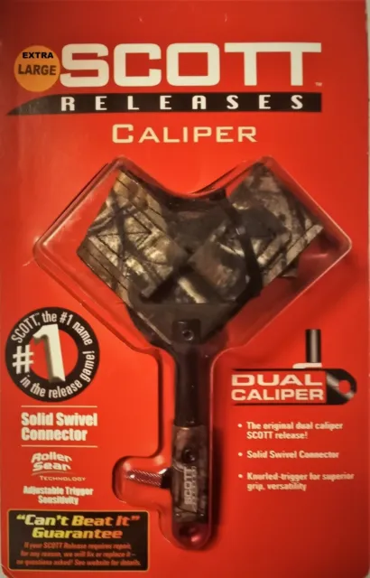 Caliper Extra Large Camo Strap  Release  Scott Archery