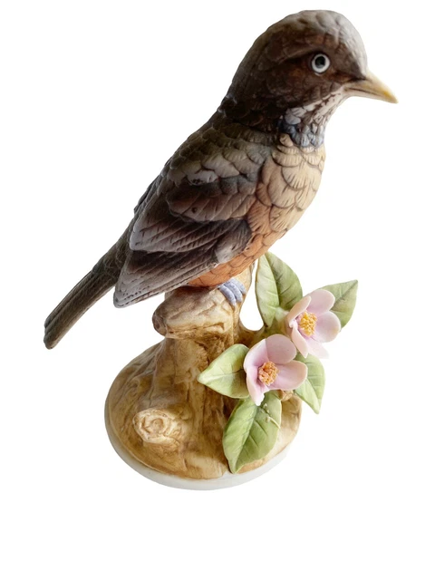 Andrea By Andrea Sadek Robin Bird Figure 3.5" Tall Made in Japan 9386
