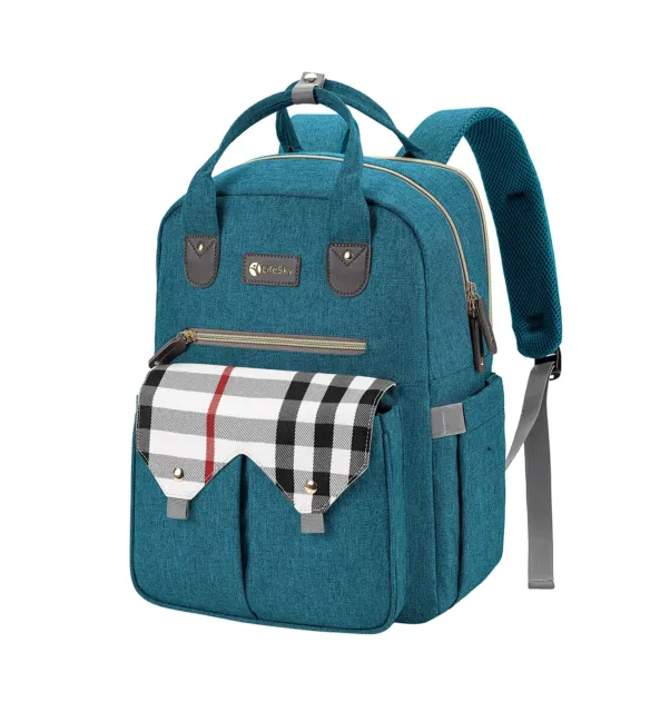 LifeSky Diaper Bag Backpack, Large Multi-functional Baby Bags, Waterproof Tra...