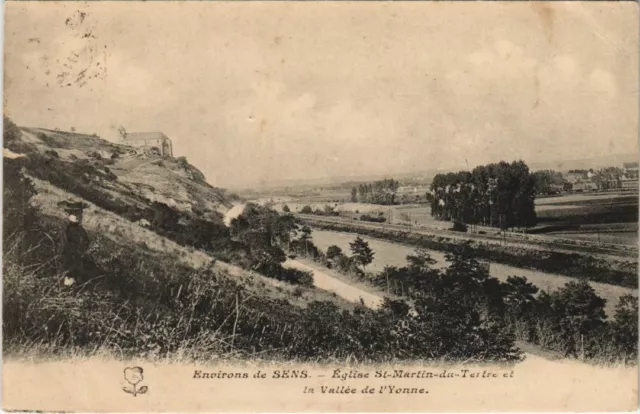CPA SAINT-MARTIN-du-TERTRE Church - La Vallee de l'Yonne (1197854)