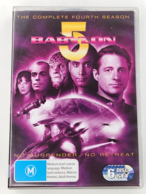 BABYLON 5 The Complete Fourth Season DVD  R4 - PAL