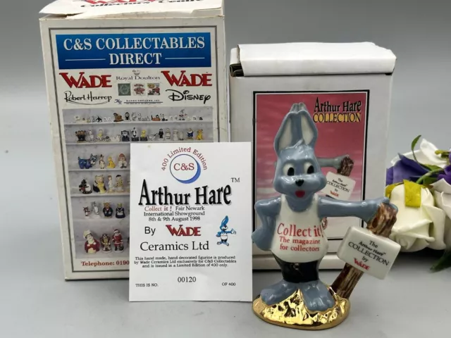 Wade Arthur Hare C&S Collectables Collect it Magazine Ltd Ed Figure Boxed.