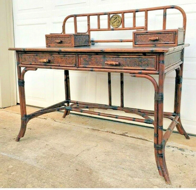 Thomasville Furniture Ernest Hemingway British Colonial Style Collector’s Desk Thomasville Furniture Ernest Hemingway British Colonial Style Collector’s Desk