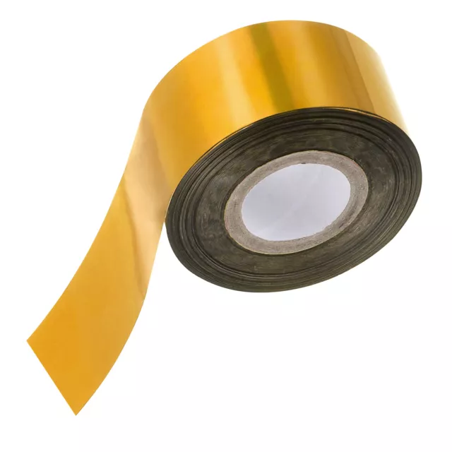 1.2"x400Ft Hot Stamping Foil Paper,Heat Transfer Stamping Paper Foil Roll,Gold
