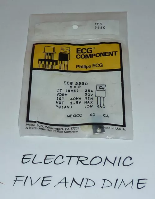 Ecg5550	Scr 25A 50V