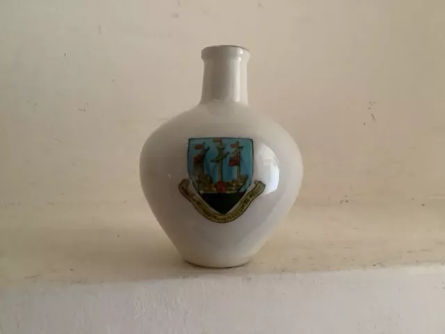 Crested China Weymouth und Melcombe Regis FP&S