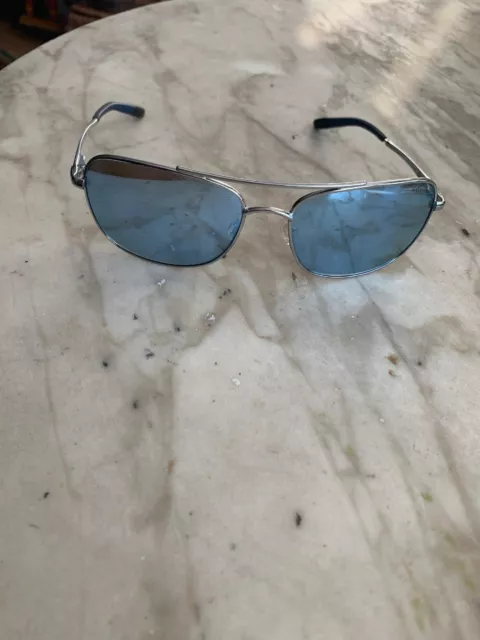 REVO RE1034 03 BL TERRITORY Chrome w/ Blue Water POLARIZED Made In Italy