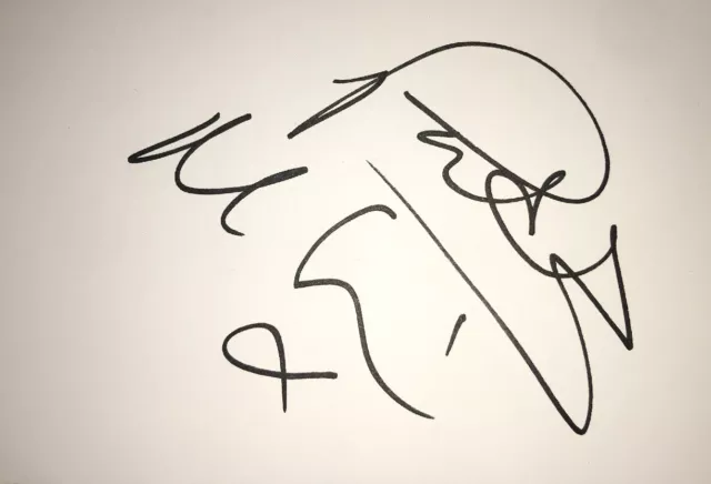 Paddy Mcguinness Signed 6X4 White Card Tv Autograph Take Me Out & Benchmark