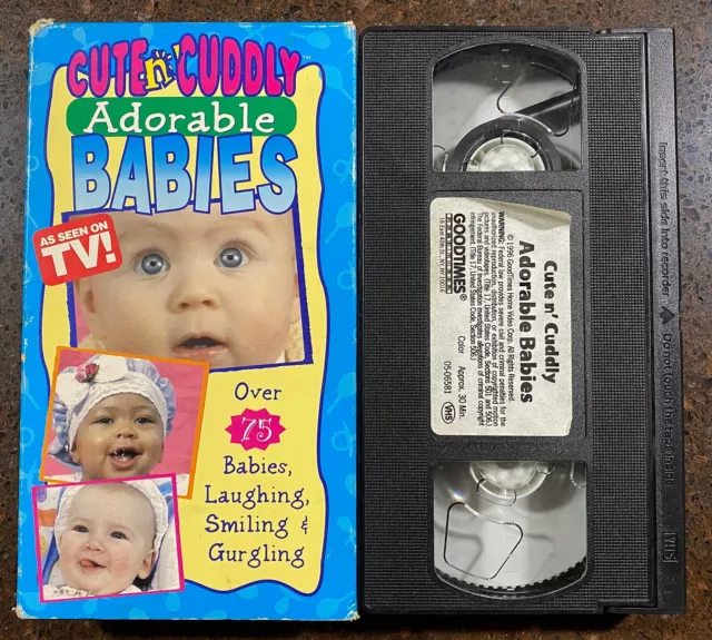 VHS: Cute N Cuddly Adorable Babies: As Seen on TV weird special interest