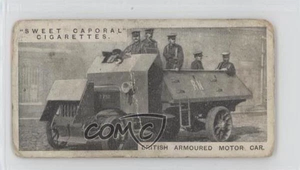 1915 ITC Cigarettes Modern War Weapons Tobacco C62 Sweet Caporal Back #1 1o3