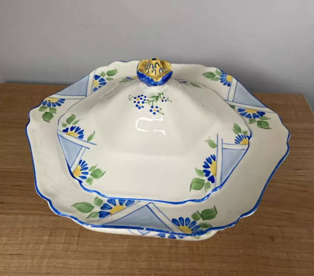 Beautiful Art Deco Tureen With Lid By Scotch Ivory BP Co Ltd