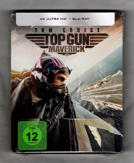Top Gun Maverick 4k Uhd Steelbook 2d Blu Ray Neuandovp Limited Edition
