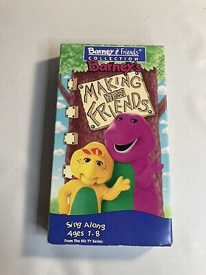 Barney Barneys Making New Friends Vhs 1995 14 24 Picclick Uk Barney Barneys Making New Friends Vhs 1995 14 24 Picclick Uk