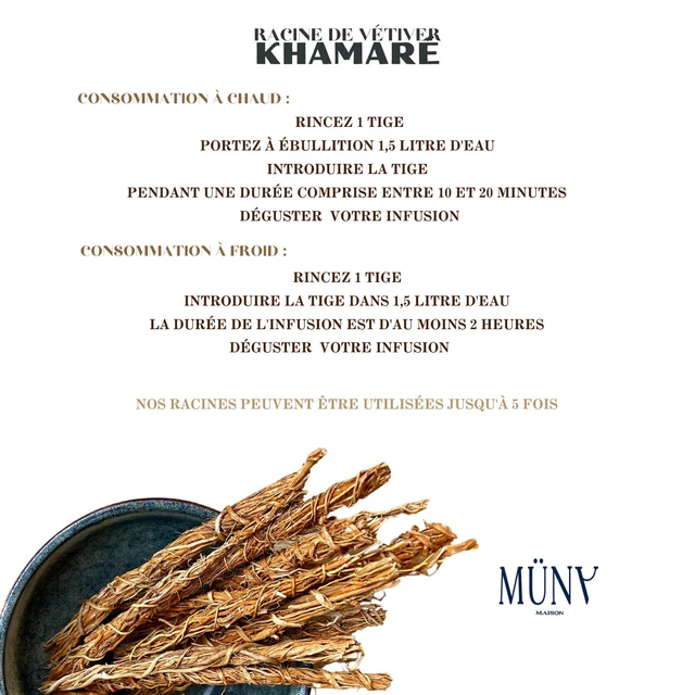 Racines De Vétiver Naturelles Du Mali – Khamaré Gongoli – Vente Au Kilo (1kg)