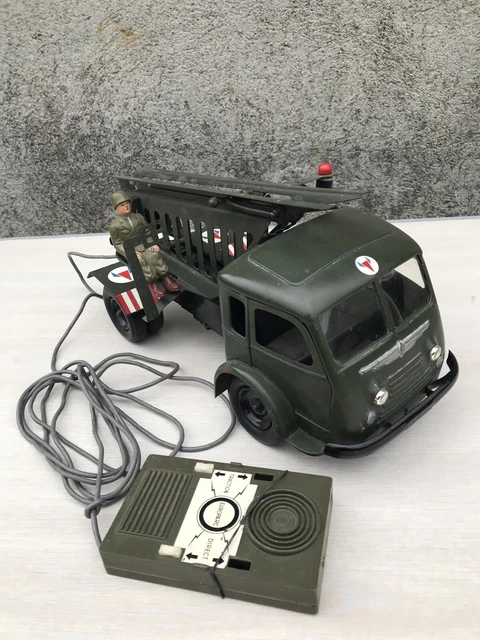 Camion Benne Renault Vintage CIJ Années 30 Avec Volant - Pièce Rare De Collection