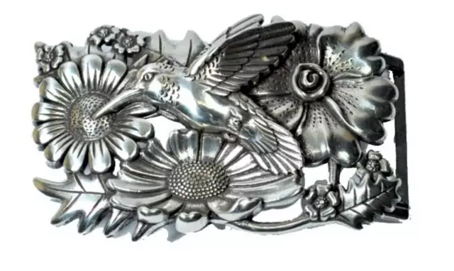 Fibbia Cintura Uccello Metallo Chiusura Alternativa Designer Fibbie