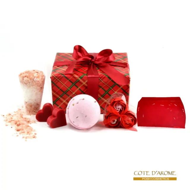 LOVELY GIFT- Handmade Soaps Fizzy Bath Bomb Potions Luxury Wrapped Gift