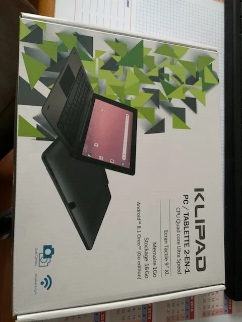 TABLETTE TACTILE KLIPAD LCD Android Wifi Usb avec clavier Neuve EUR 36,50 - FR