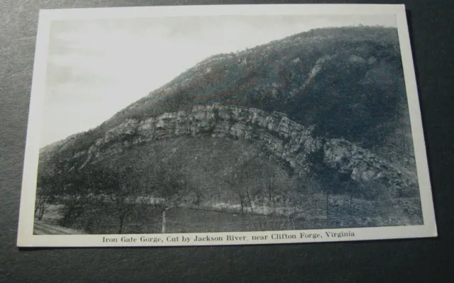 Old Postcards. Iron Gate, Cut by Jackson River near Clifton Forge, Va  PB18