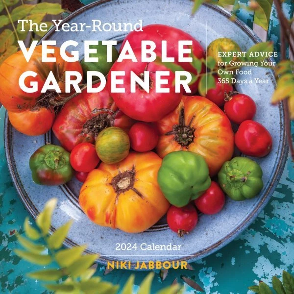 THE YEARROUND VEGETABLE Gardener WALL Calendar 2024 Expert Advice for