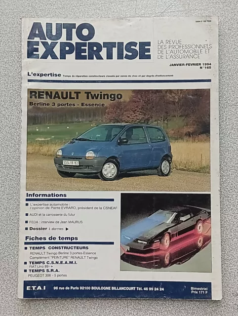 Rta Revue Technique Automobile Auto Expertise Documentation Renault Twingo N165