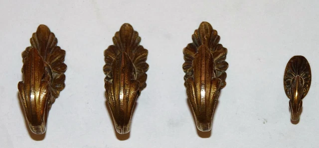 Lot ancien crochets snellés marque Kingfisher Crown #3