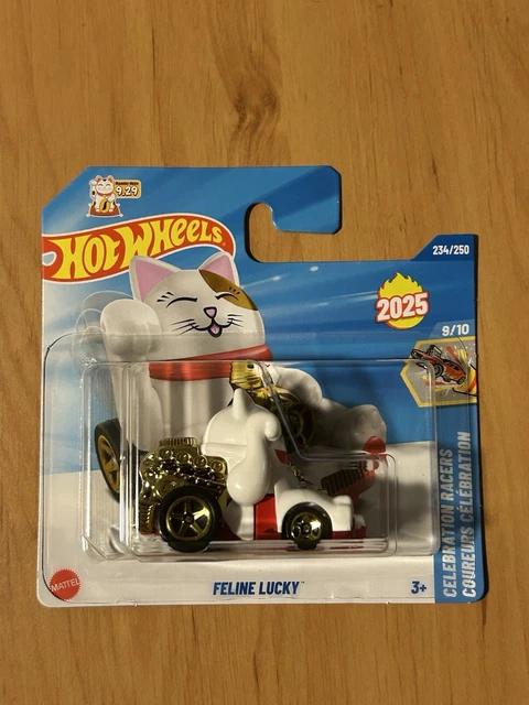 Hot Wheels 招き猫 FELINE LUCKY 2025年 5個セット Hot Wheels Feline