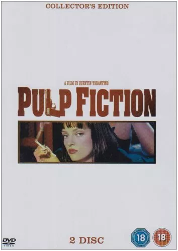 Pulp Fiction DVD (2008) Quentin Tarantino cert 18 2 discs FREE Shipping, Save £s
