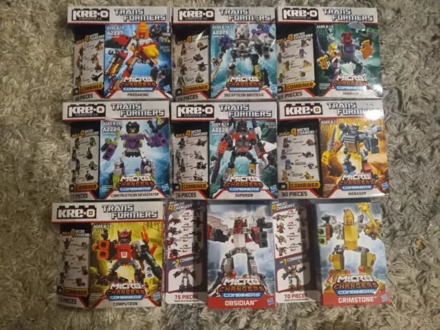 Kre-O Transformers micro changers combiners