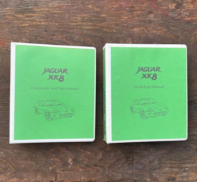 JAGUAR XK8 Manual & Diagnostic And Test Manual Esselte 98.66