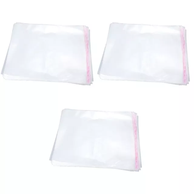 300 Pcs Multi- Packing Bags Clear Cellophane for Favors Accessories