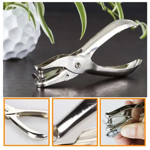 6mm Heavy Duty Revolving Leather Belt Eyelet Hole Punch Y Plier DIY BEST B1 R2V3