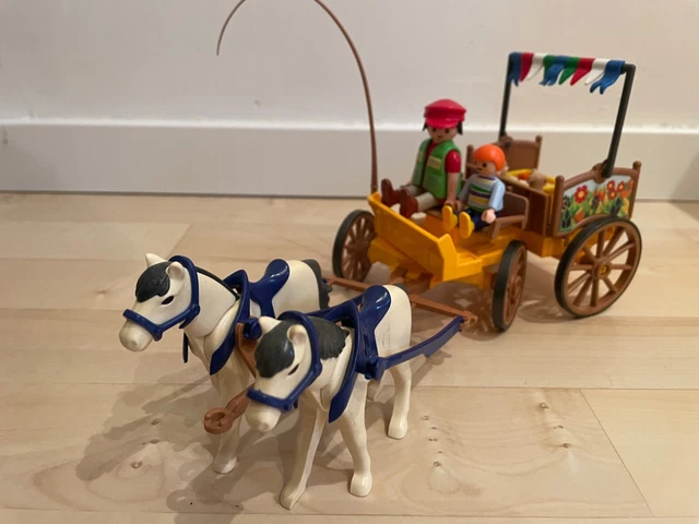 Cheval Playmobil Cowboy Cavalry Toy, calèche, cheval, jeu png