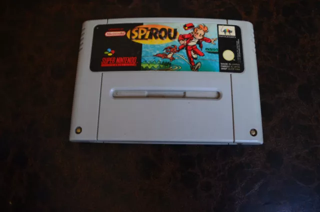 Spirou - Super Nintendo - Cartouche Seule - FAH