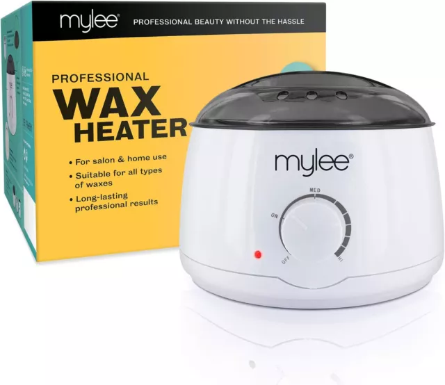 Mylee Professional Wax Heater Warmer with Handle Pot 500ml for Paraffin, Soft &