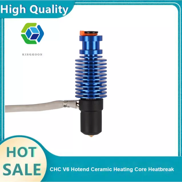 Hotend Kit for Rapid Heat CHC V6 Hotend Ceramic Heating Core 3D Printer Parts