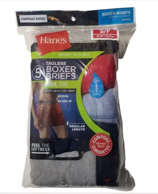 Hanes® Men's X-TEMP® Performance Cool Boxer Briefs 3-Pack Tagless