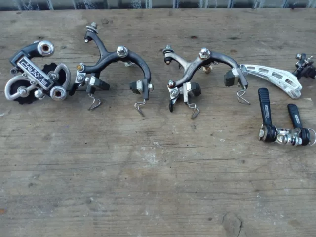 Vintage Shimano Dura-Ace First Gen Black Mini groupset