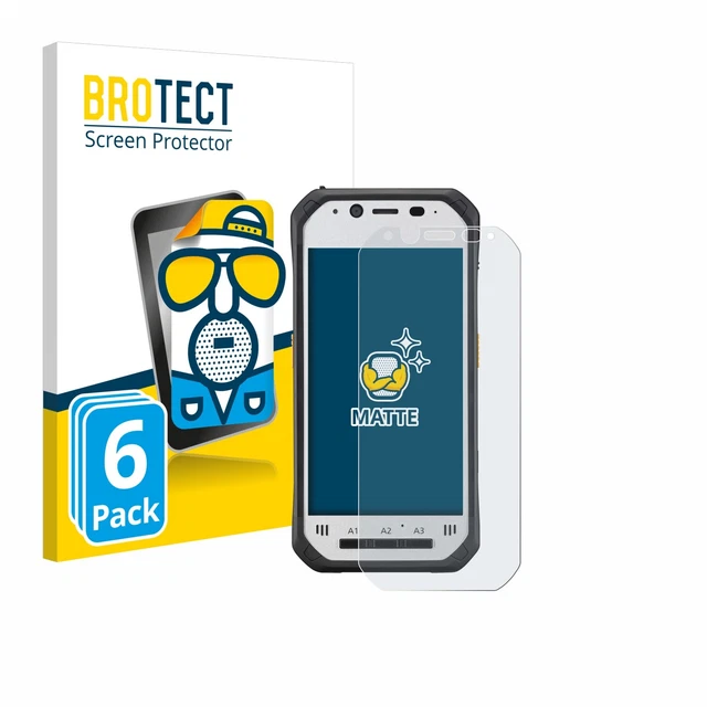 6x Antiriflesso Pellicola Protettiva Opaca per Panasonic Toughpad FZ-N1