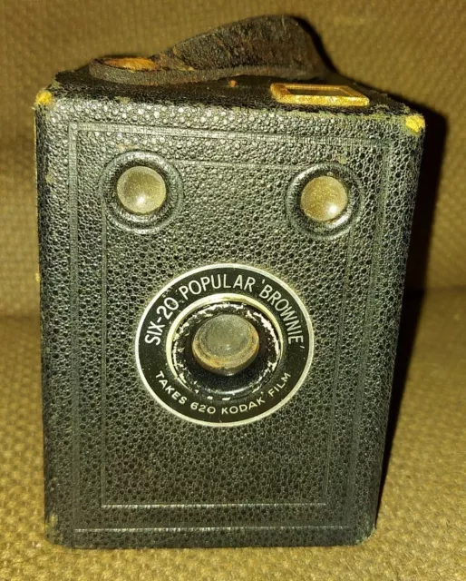 Vintage Six-20 Popular Brownie Kodak 620 Circa 1930s