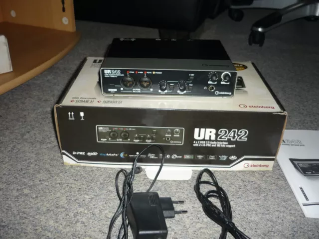 Steinberg UR242 USB Audio Interface Soundkarte in OVP