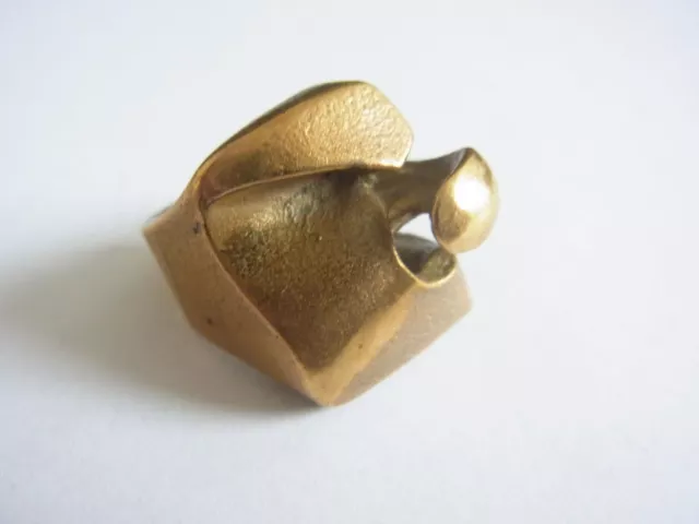 Lapponia Designer Ring Bronze Björn Weckstrom Scarab