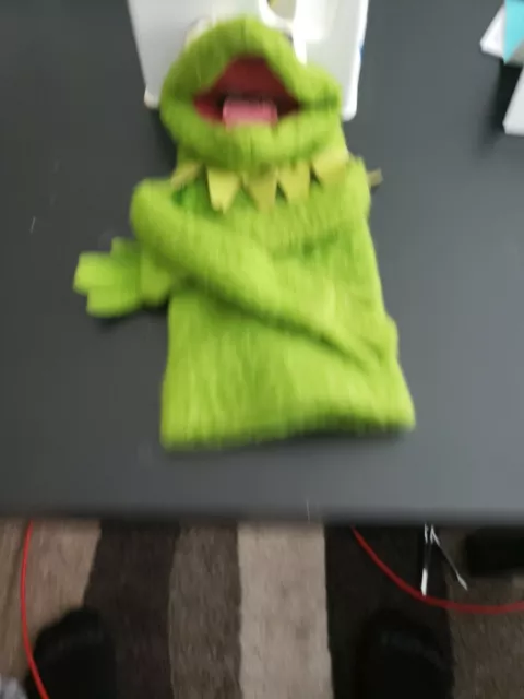 KERMIT THE FROG Hand Puppet Vintage Fisher-Price Jim Henson Muppet Show