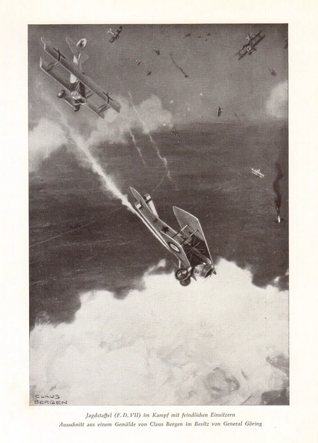 JAGDGESCHWADER RICHTHOFEN Jagdstaffel (F.D.VII) im Kampf Abb. v