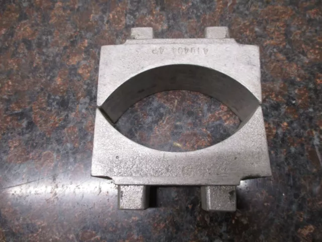 4" IPS Mcelroy Sidewall Fusion Saddle Sidewall Clamping Insert 2CU  SET USED