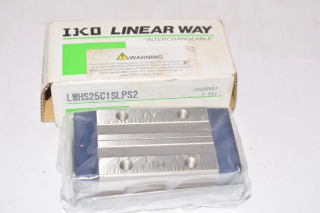 NEW IKO Linear Way LWHS25C1SLPS2, LWHS25SL Linear Motion Guide Stainless Steel P
